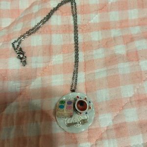 birthday necklace EUC